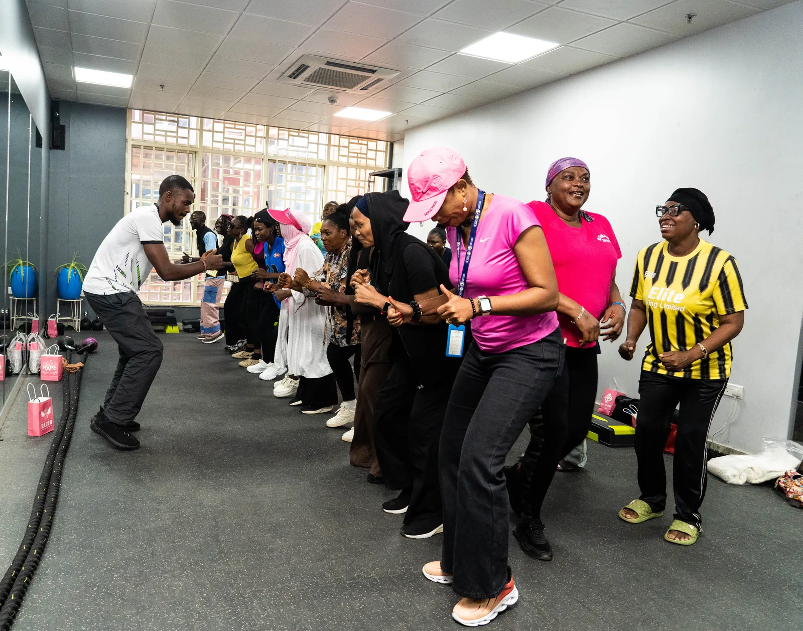 IHVN, AWCAA Organize Pink October Fitness Activity